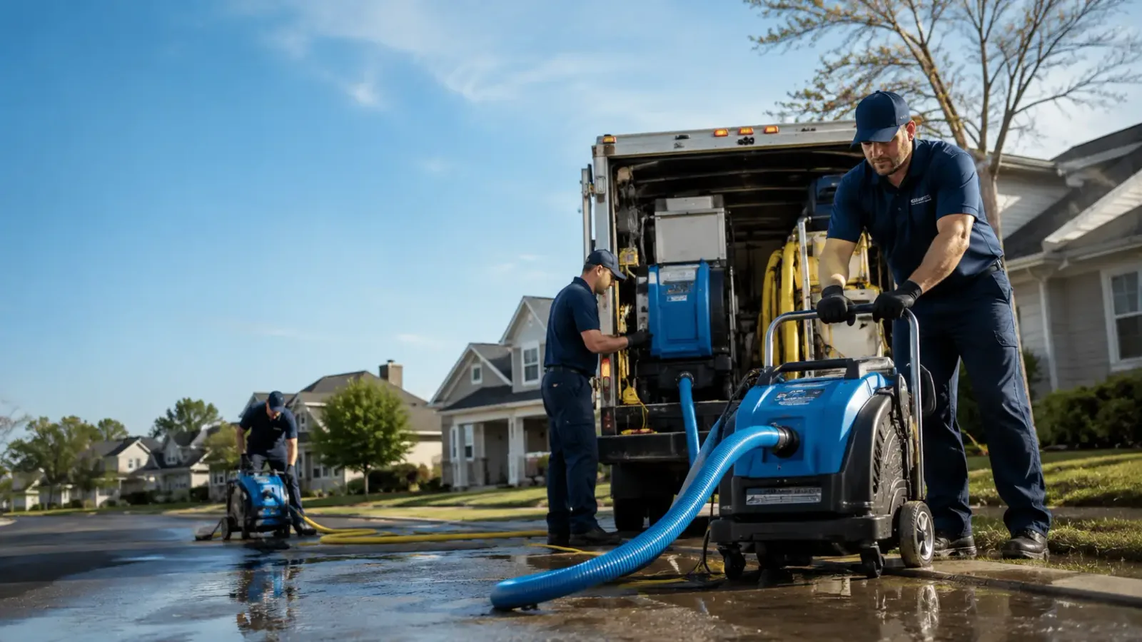 Flood Damage Cleanup in Alger, OH